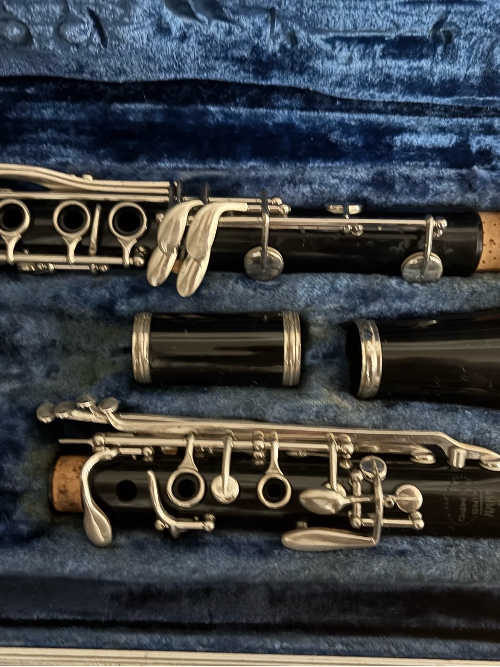 *MISSING MOUTHPIECE* Vintage King Tempo Bb Student Clarinet with Hard Case